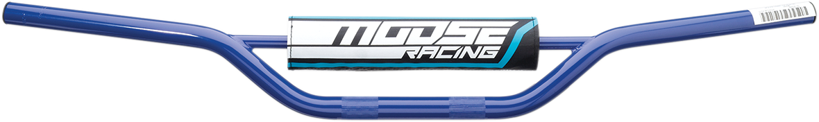 Moose Racing Carbon Steel 7/8" Handlebars Blue Mini MX 0601-4980