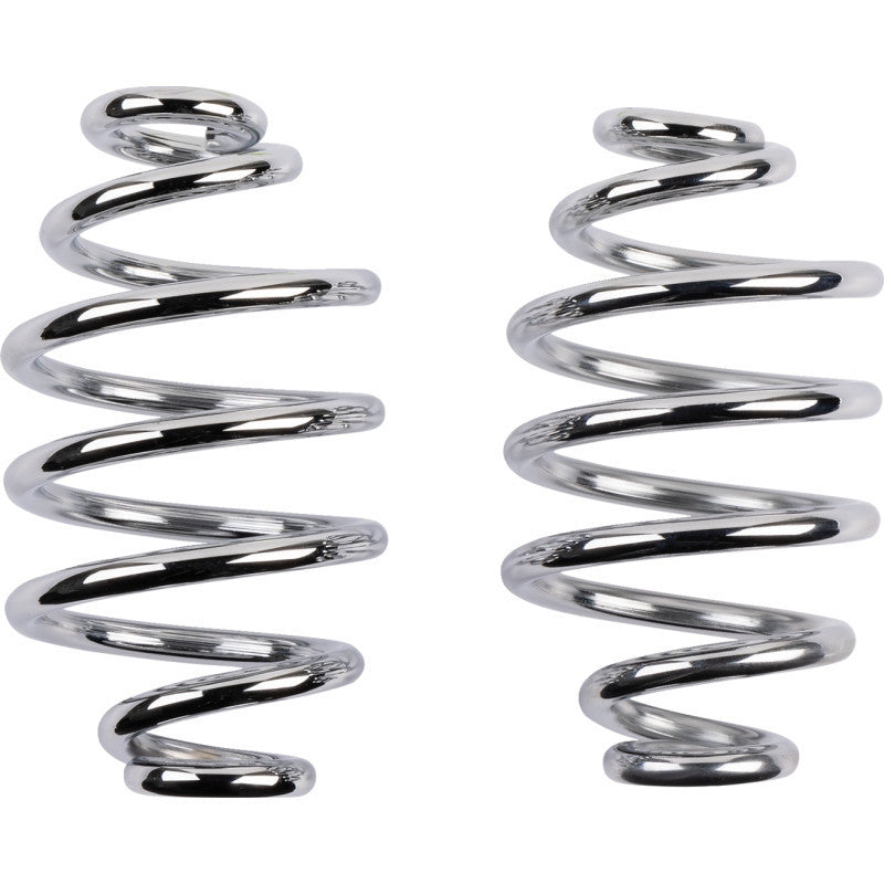 Drag Specialties Chrome Seat Springs 4 in. Chrome 0820-0238