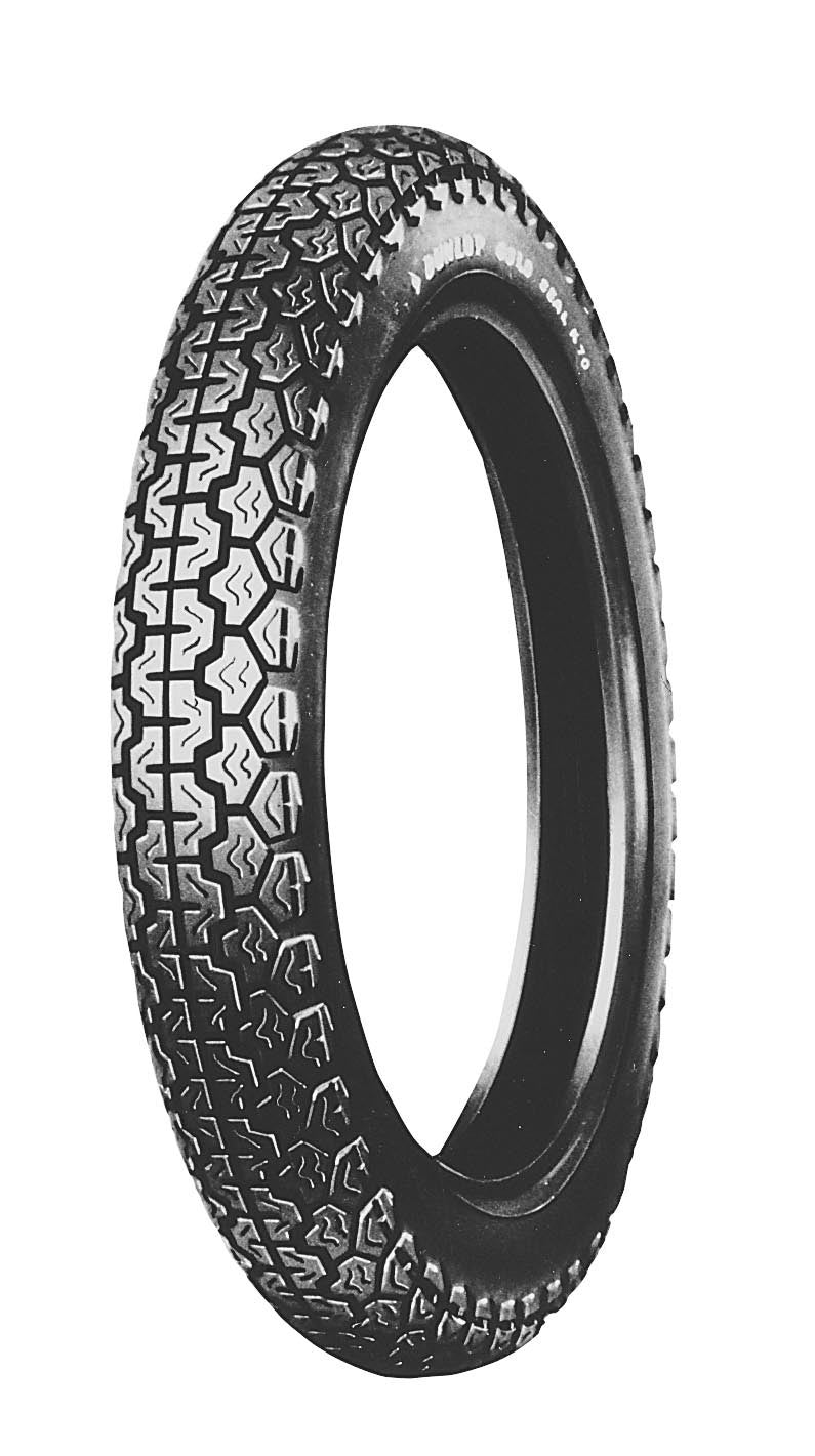 Dunlop Vintage K70 Tire 4.00S-18 - TT Rear 4202-45