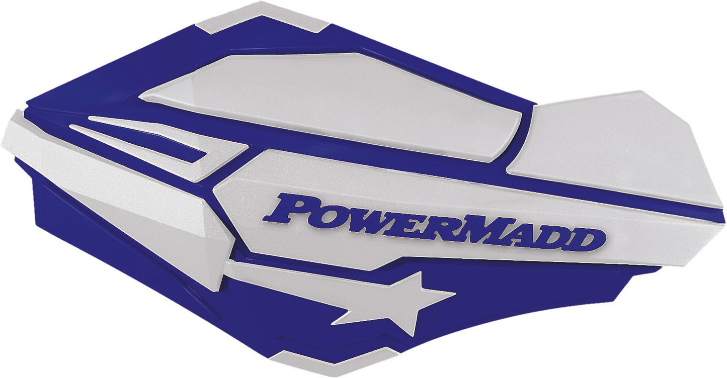 Powermadd Sentinal Handguard Blue/White 34421
