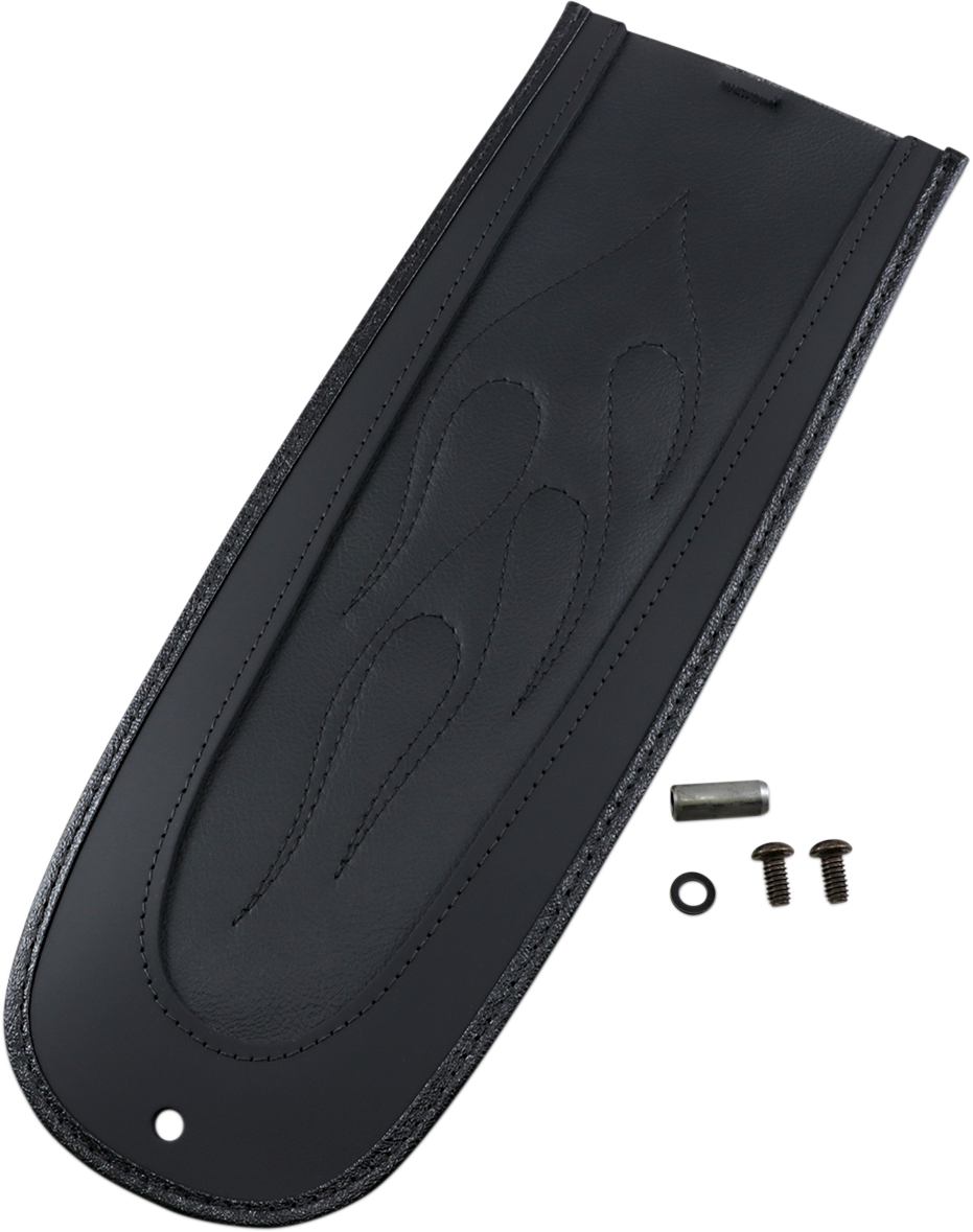 Drag Specialties Fender Skin Flame Stitch Vinyl Center 1405-0152