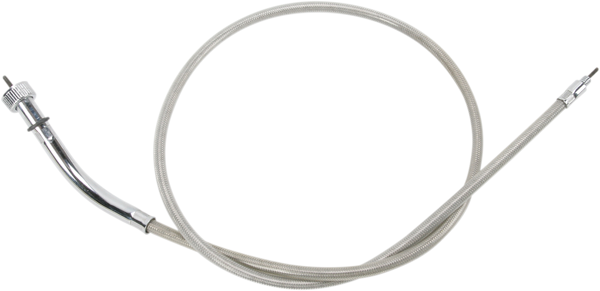 Drag Specialties Front Wheel Drive Speedometer Cable 41.5in.L - Stainless