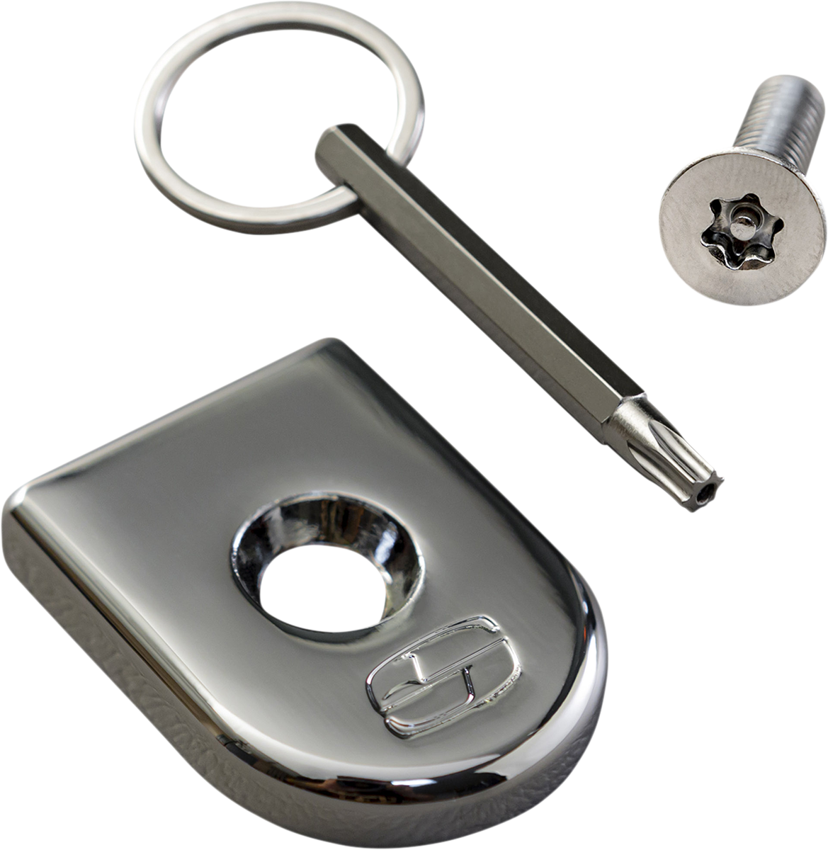 Saddlemen Security Seat Screw Chrome 8911C
