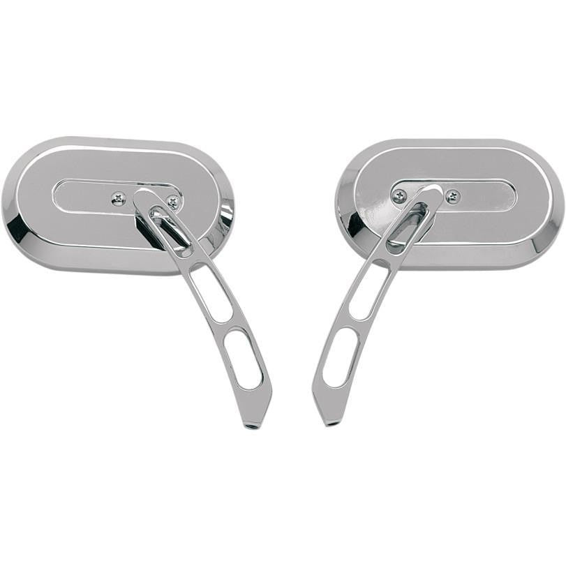 Drag Specialties Large Oval Mirrors Left 1901-6232