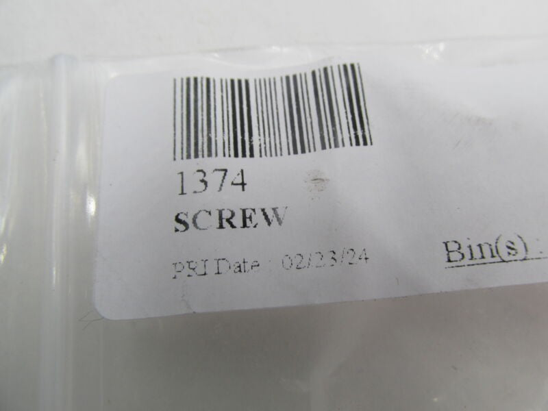 Lot of 6 Harley Davidson Genuine NOS Chrome Panhead Screws 1374