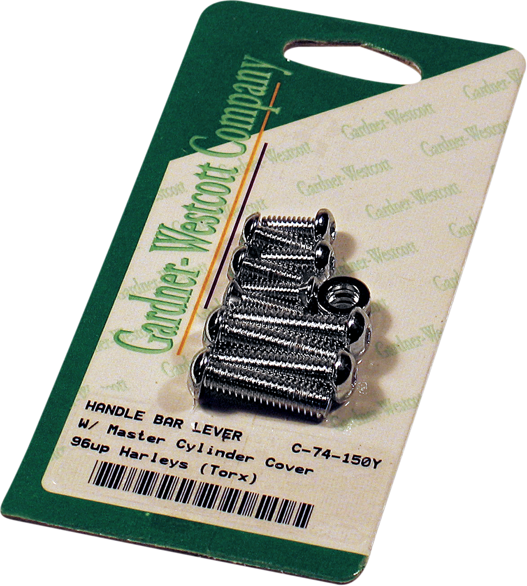 Gardner-Wescott Chrome Handlebar Lever, Switch Housing and Master Cylinder OE...