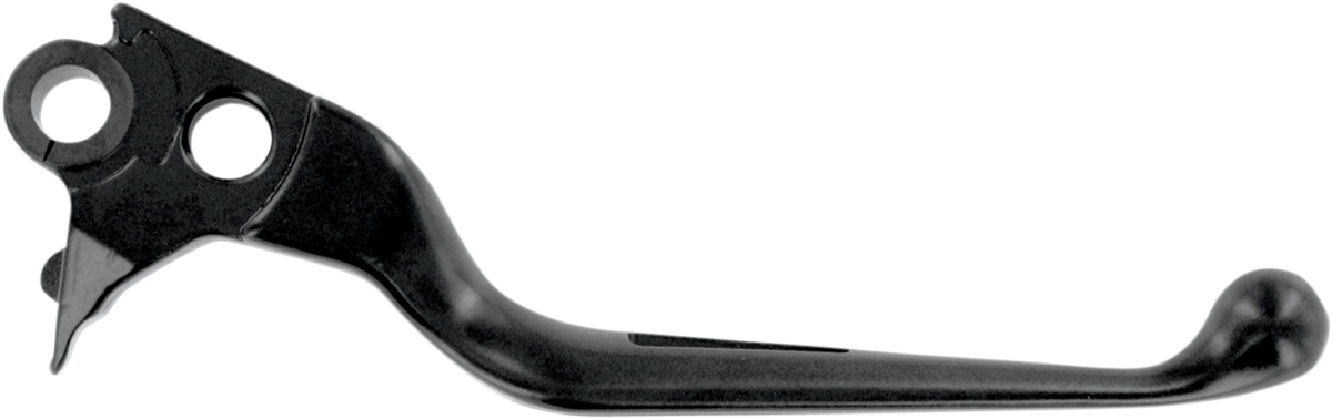 Drag Specialties Slotted Wide Blade Brake Lever Black 0614-0281