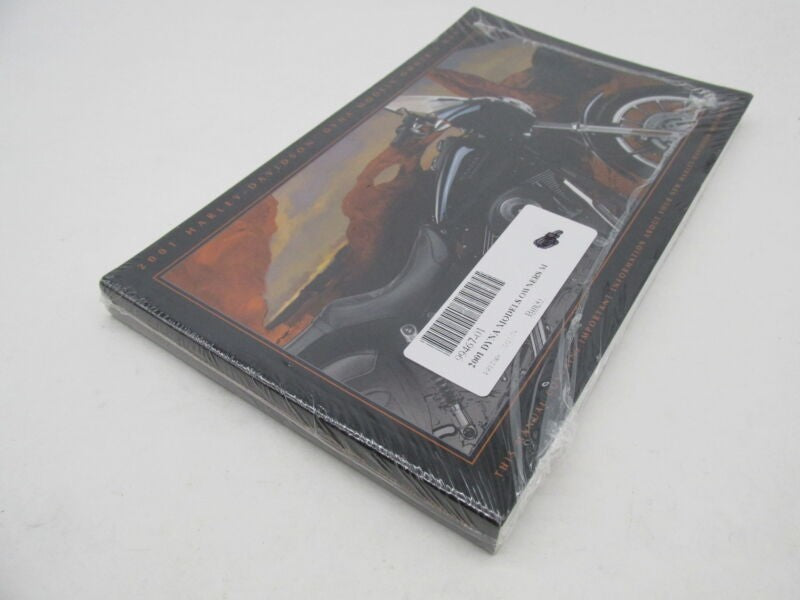 Harley Davidson Official Factory 2001 OEM Dyna Owners Manual 99467-01