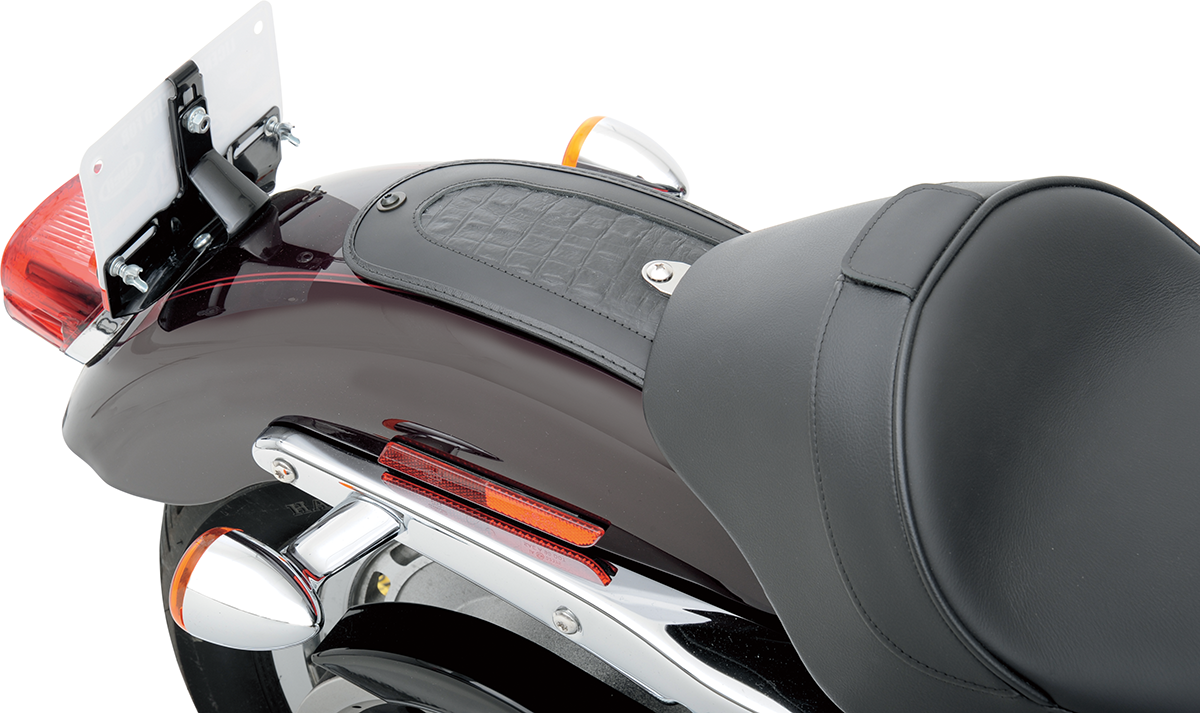 Drag Specialties Fender Skin Gator Leather Center 1405-0142