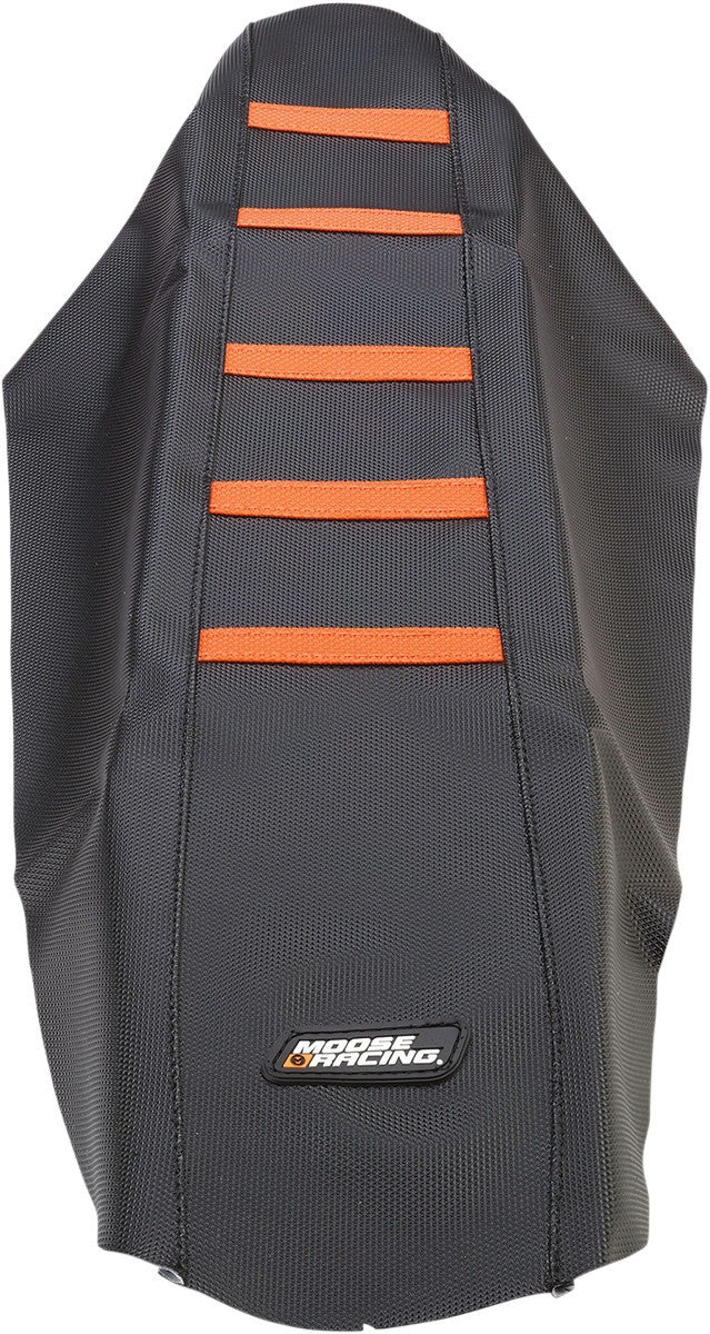 Moose Racing Ribbed Seat Cover Orange 0821-1791