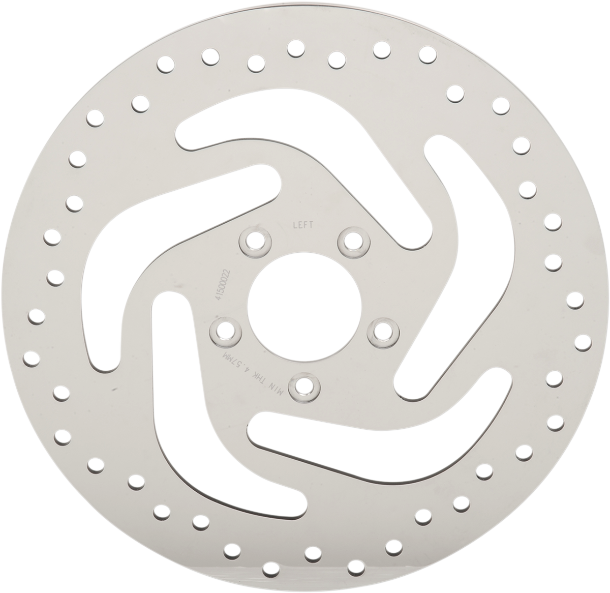 Drag Specialties Polished Stainless Front Brake Rotors 11.8" 1710-3048