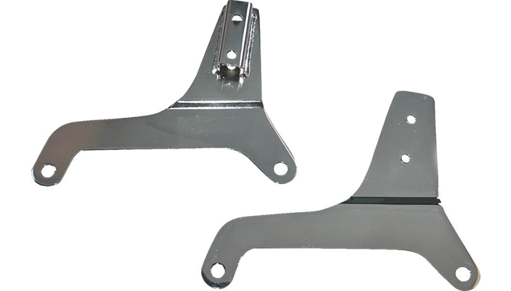 Drag Specialties Sissy Bar Side Plates Chrome 1504-0128