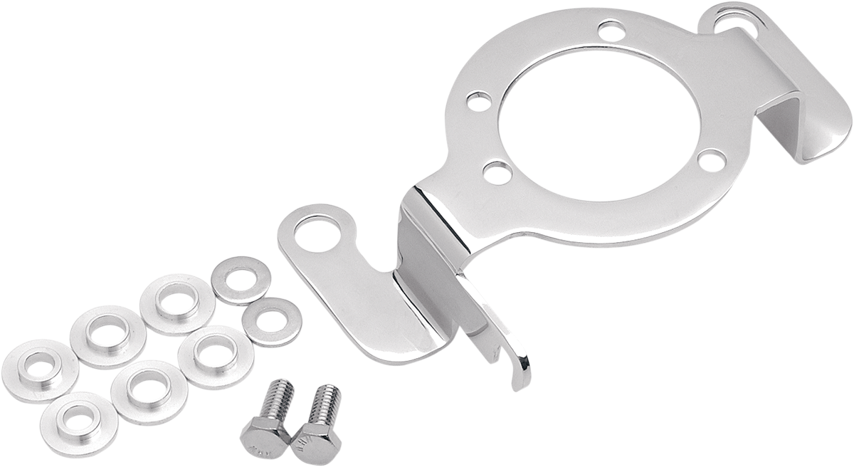 Drag Specialties Carb Support Bracket with Choke Cable Mount