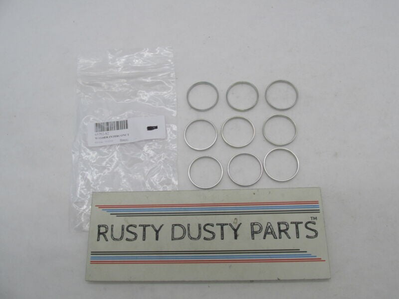 Lot of 9 Harley Davidson Genuine NOS Cross Over Exhaust Washers 65782-82
