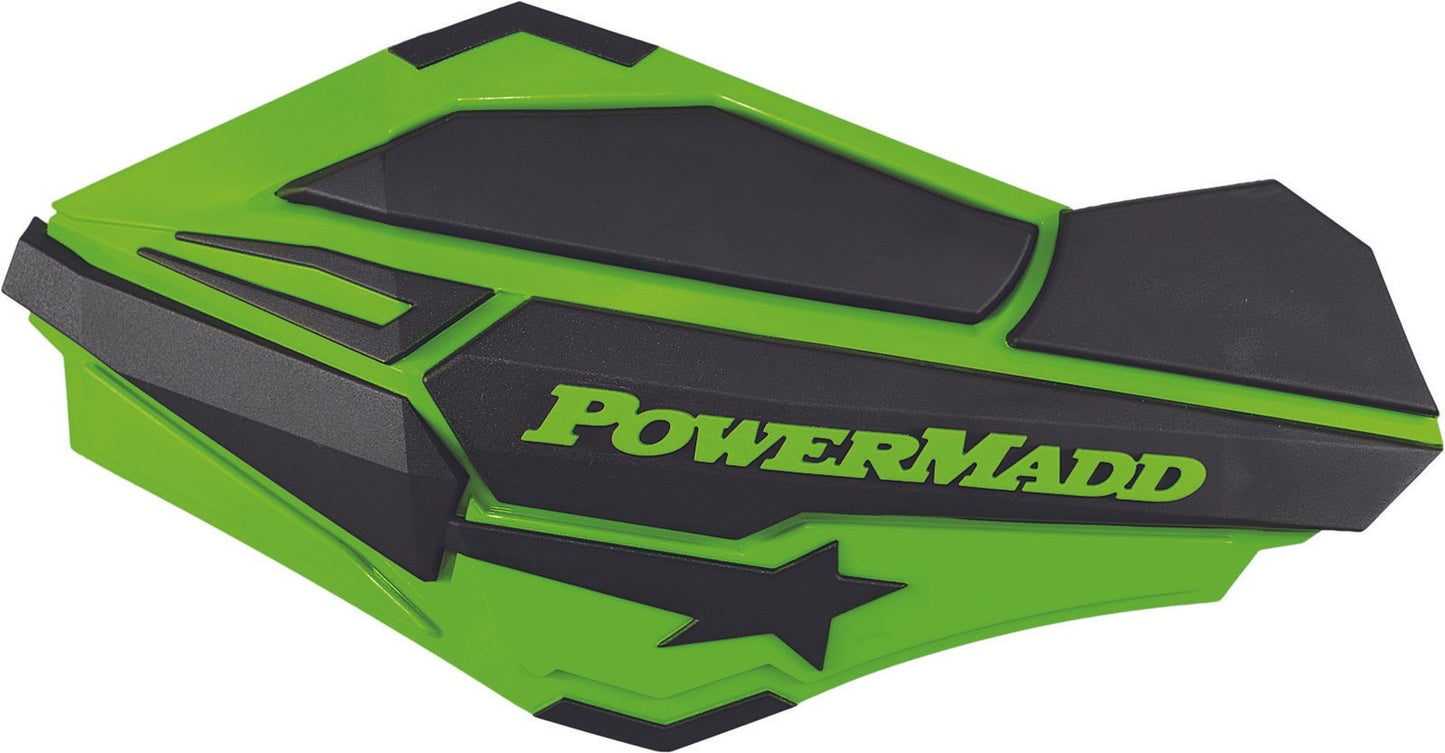 Powermadd Sentinel Handguards Green/Black 34403