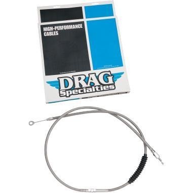 Drag Specialties Braided High Efficiency Clutch Cable 58in.