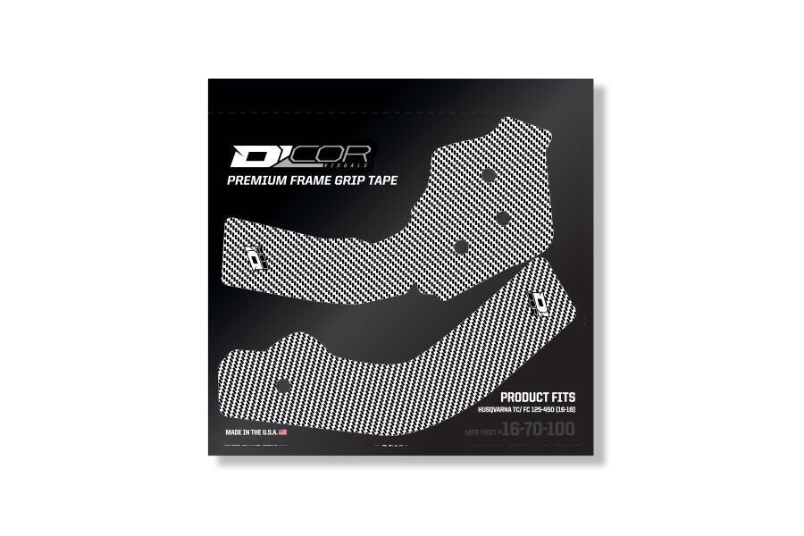 D'COR Frame Grip Guard Decal Black 16-70-101
