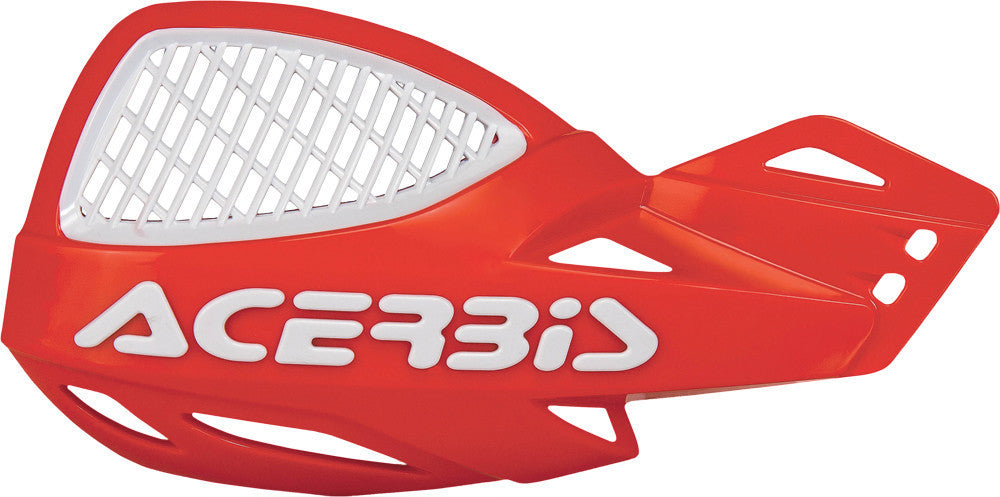 Acerbis Uniko Vented Handguards Red/White 2072671005