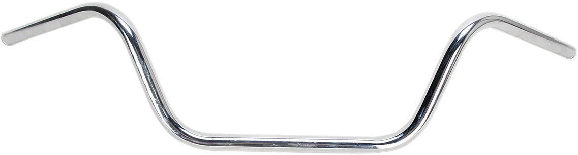 Emgo 7/8" Chopper Handlebars 7.25" Chrome Low Chopper Rise 23-93133