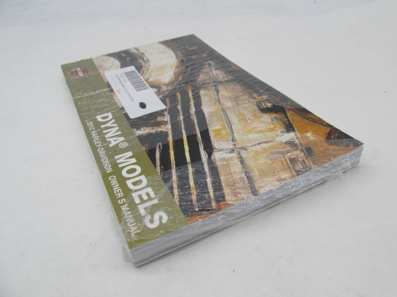 Harley Davidson Official Factory 2012 Dyna Models OEM Owners Manual 99467-12A