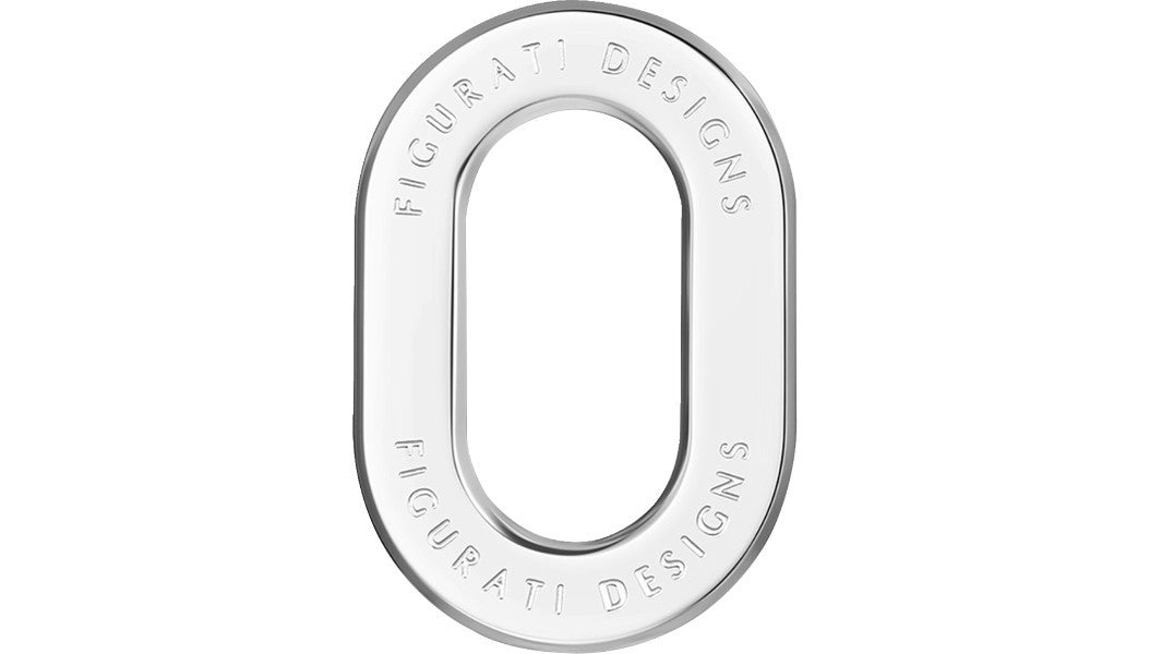 FIGURATI DESIGNS Antenna Rings FD60-ANTRG-SS-LT