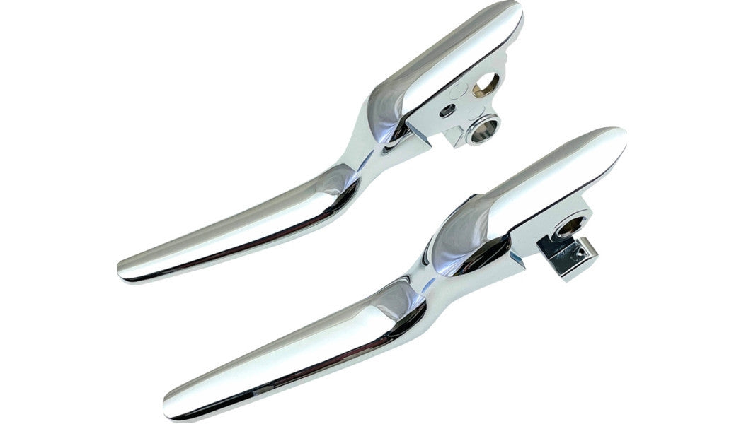 Drag Specialties Custom Lever Set Chrome 0610-2259