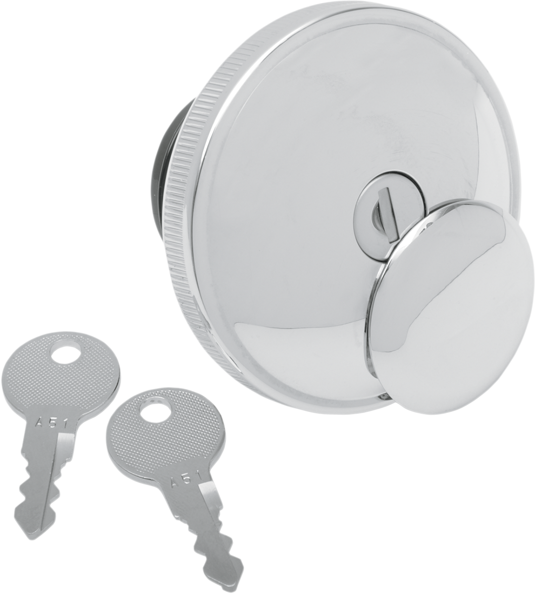 Drag Specialties Screw-In Locking Gas Cap for 84-E96 Models Non-Vented 0703-0229