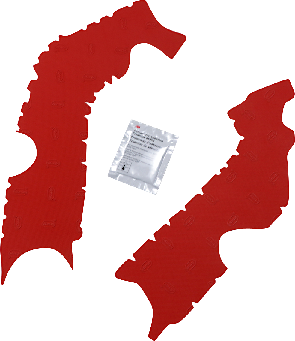 Athena Rubber Frame Pads Red M7349R