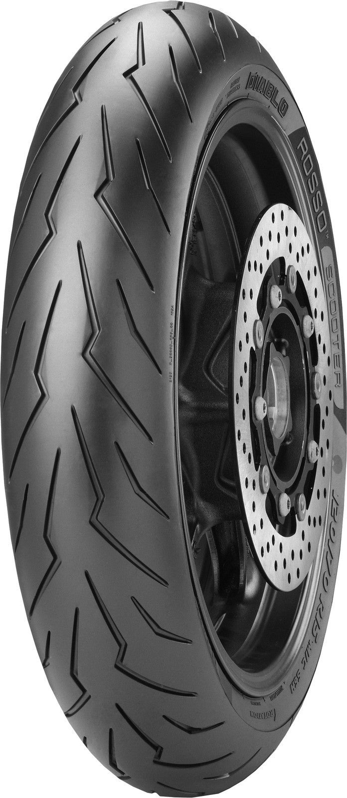 Pirelli Diablo Rosso Scooter Tire Front 110/70-12 2925300