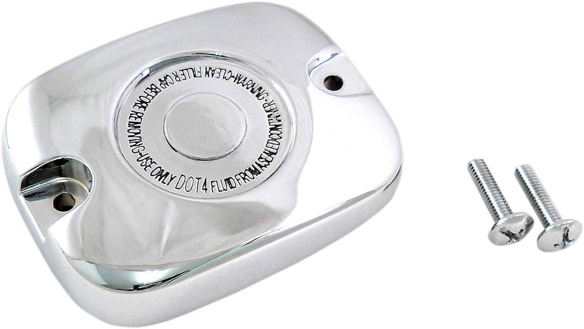 Drag Specialties Clutch Master Cylinder Cover Chrome 0612-0423