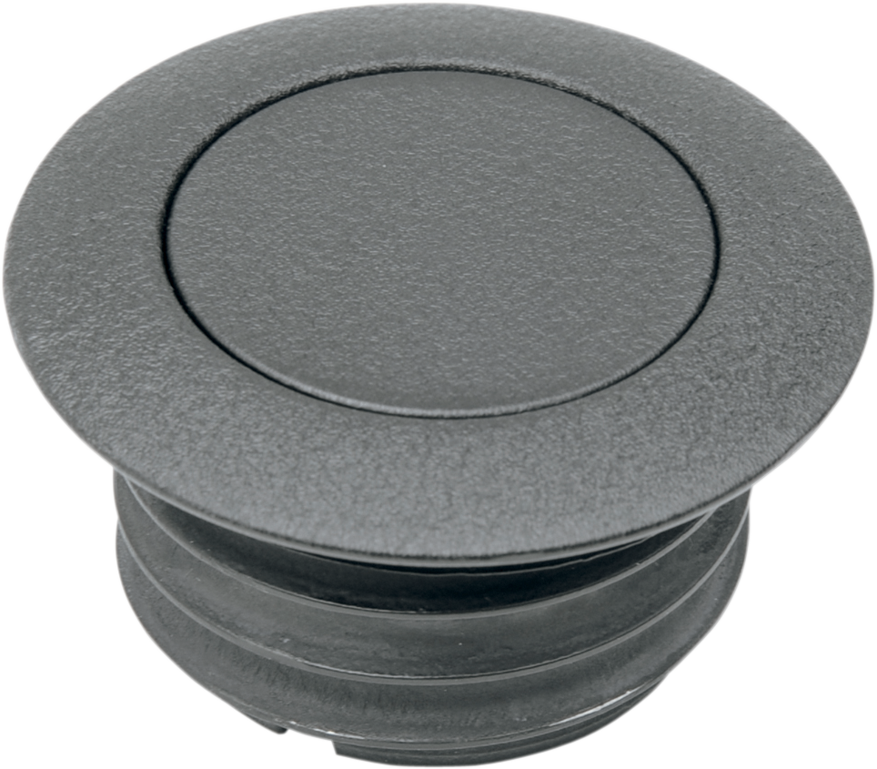 Drag Specialties Pop-Up Gas Cap Vented - Black Wrinkle 0703-0324