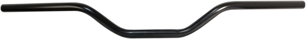 Emgo 7/8" Sport Handlebars 2" Satin Black European 23-12573S