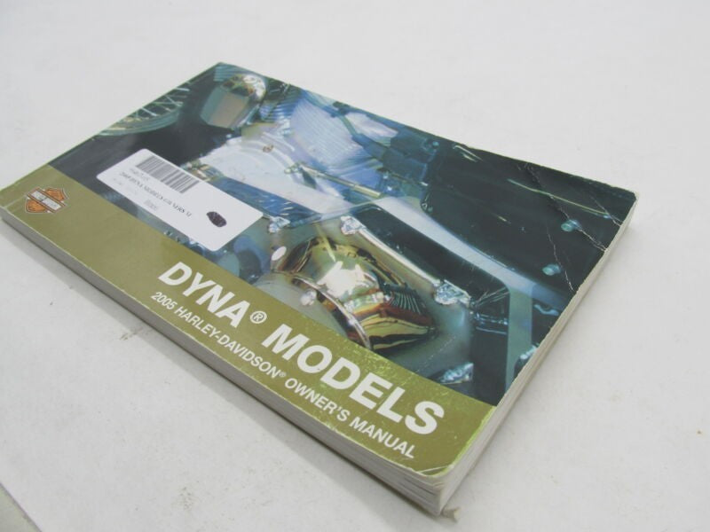 Harley Davidson Official Factory 2005 Dyna Owners Manual 99467-05