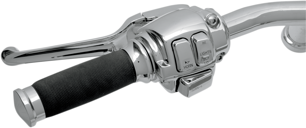 Drag Specialties Chrome Handlebar Control Kit with Mechanical Clutch 0610-0531