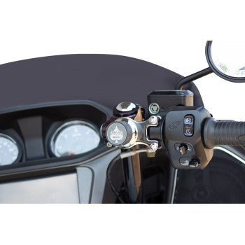 Klock Werks iOmounts Device Horizontal Mounts Chrome KWD-04-0609-C