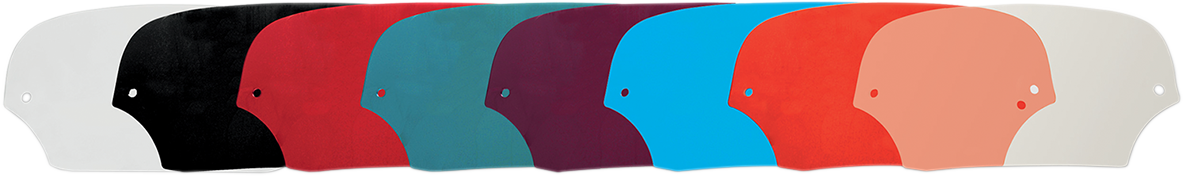 Memphis Shades 5in. Windshield for Batwing Fairing Solar MEP8509