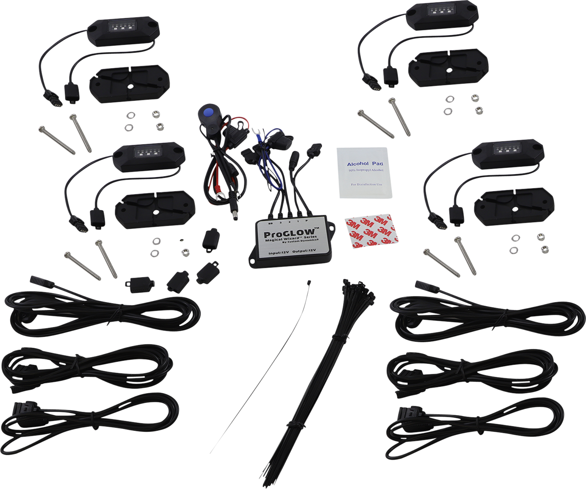 Custom Dynamics Magical Wizards Rock Light Kit with Bluetooth Controller CD-R...