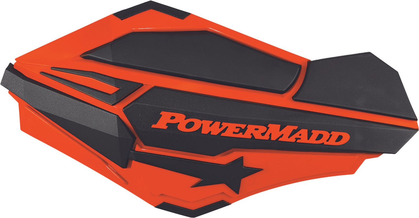 Powermadd Sentinel Handguards Orange/Black 34405