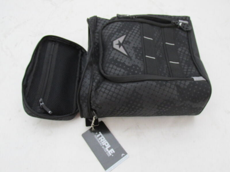 American Kargo Black Triple Dirt Bike Goggle Shuttle Bag 3512-0166
