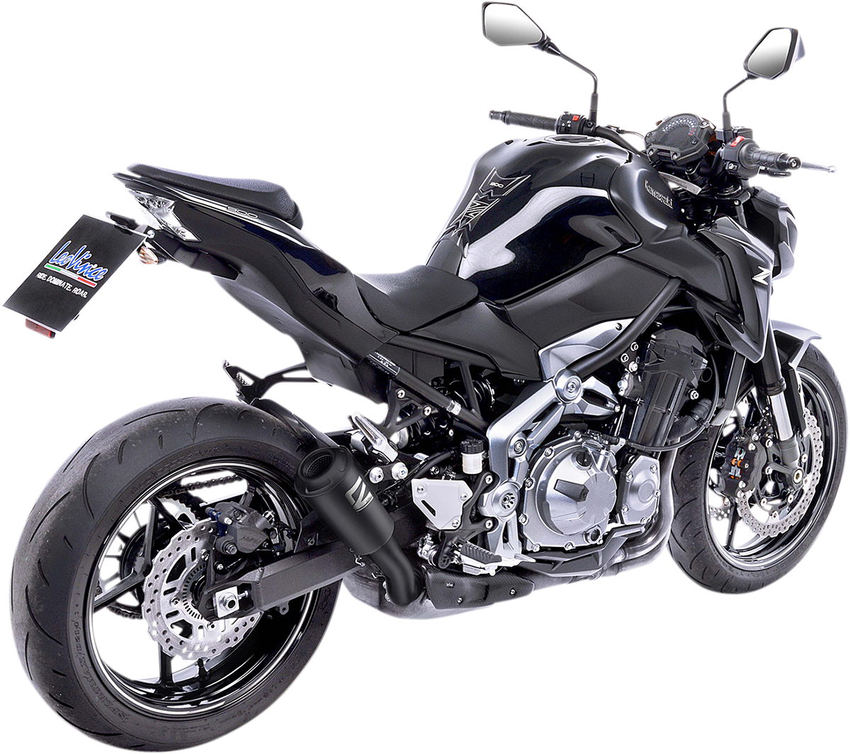 Leo Vince LV-10 Slip-On Muffler Full Black 15204FB