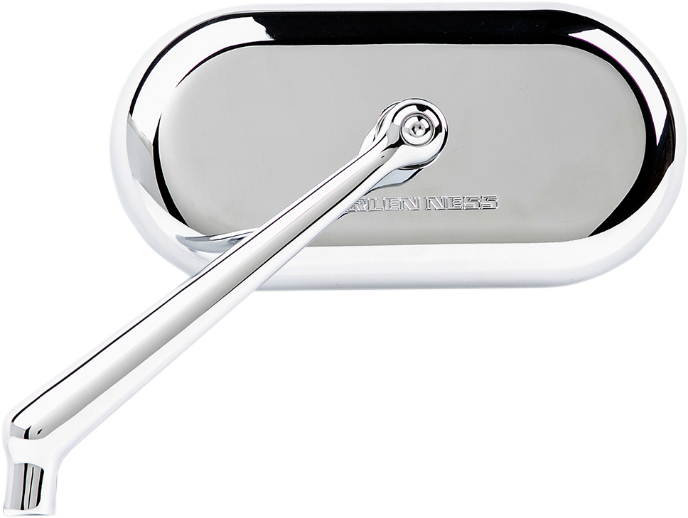 Arlen Ness Forged Oval Mirrors Chrome Left Hand 13-171