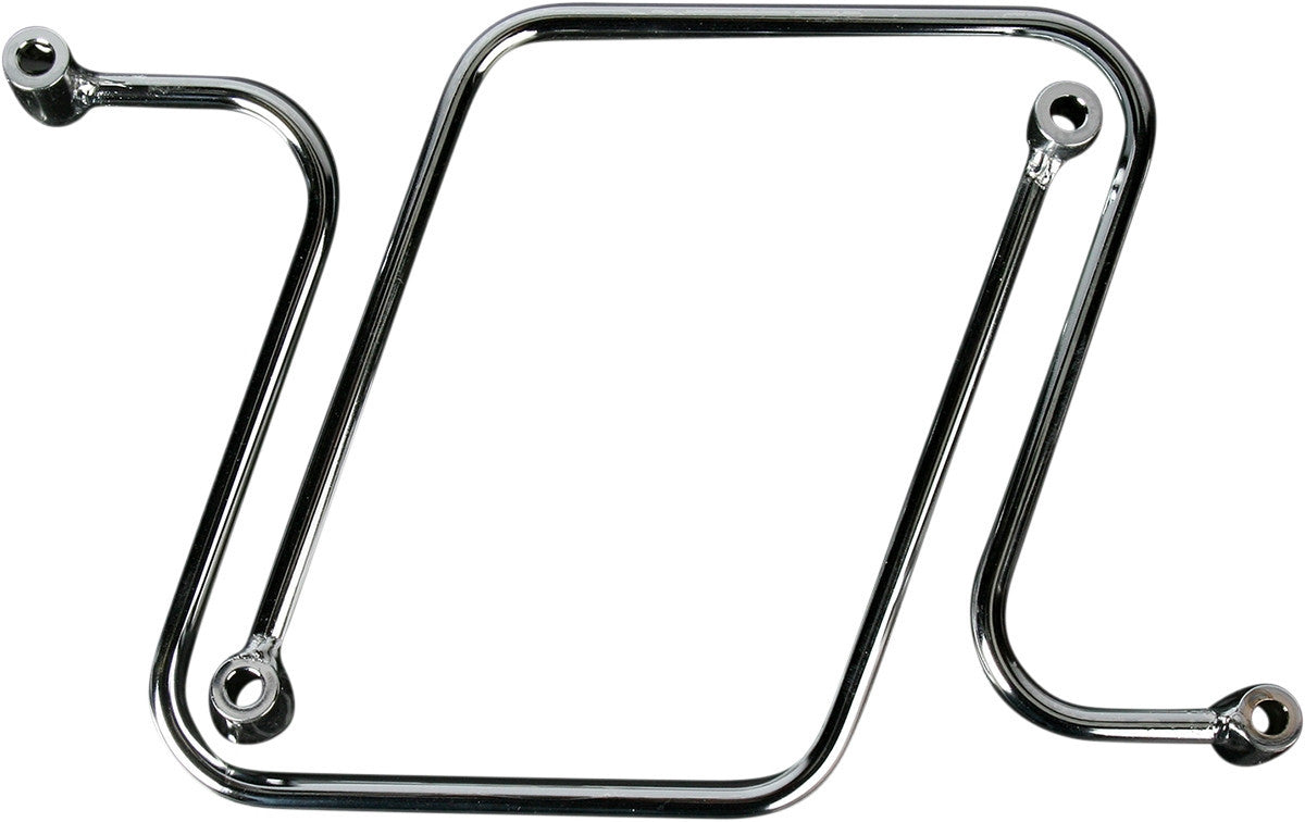 Cobra Chromed Saddlebag Support 02-6241