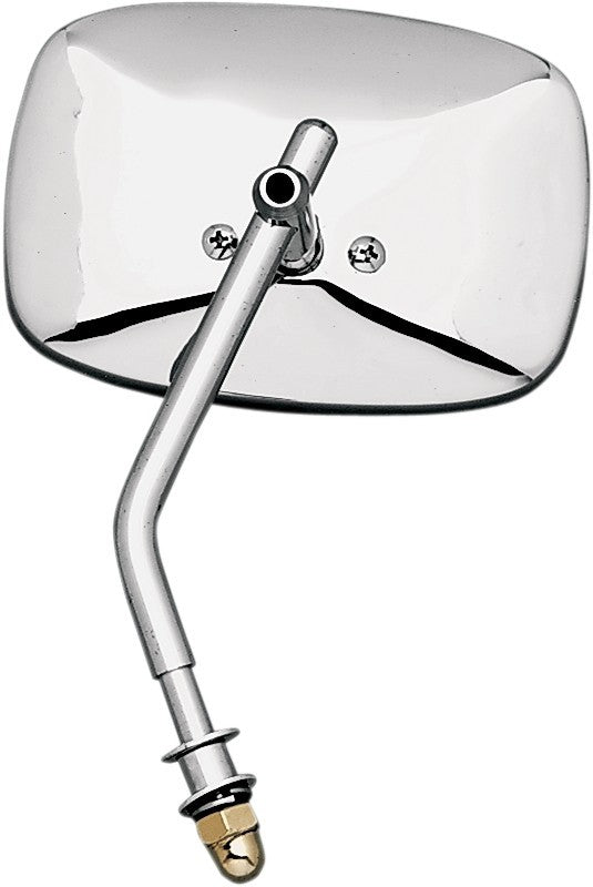 Emgo Universal Screw-In Mount Mirror Short Stem with Setscrew - Plain Face - ...