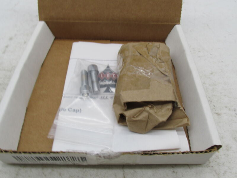 Klock Werks Harley Davidson Black Lower Fork Leg Axle Cap Set 0403-004