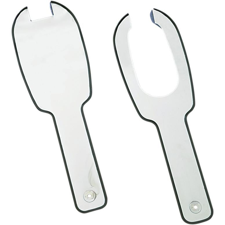 Drag Specialties Chrome Tank Trim With Cut-Out DS-373661