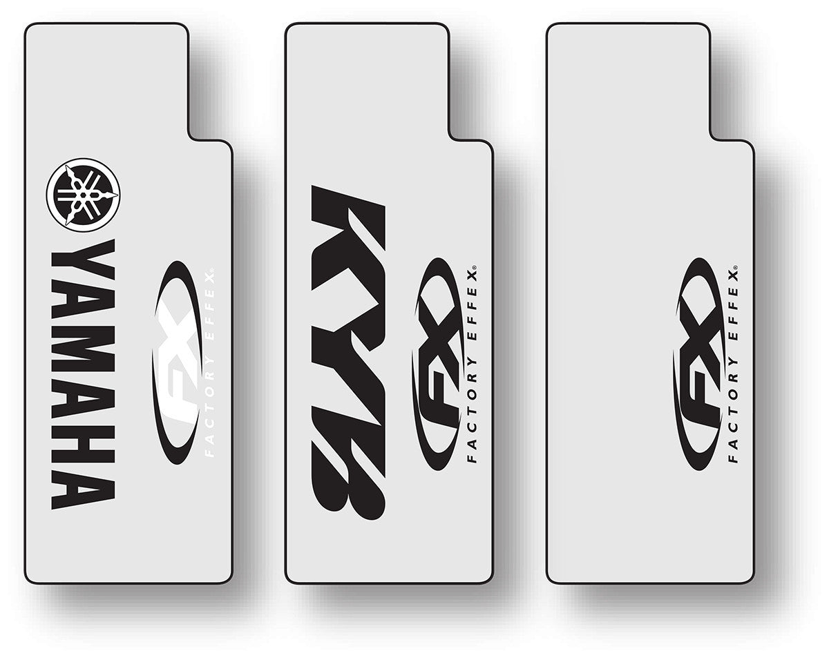 Factory Effex Upper Fork Shield Graphic Kit Yamaha - Blue FX06-38206