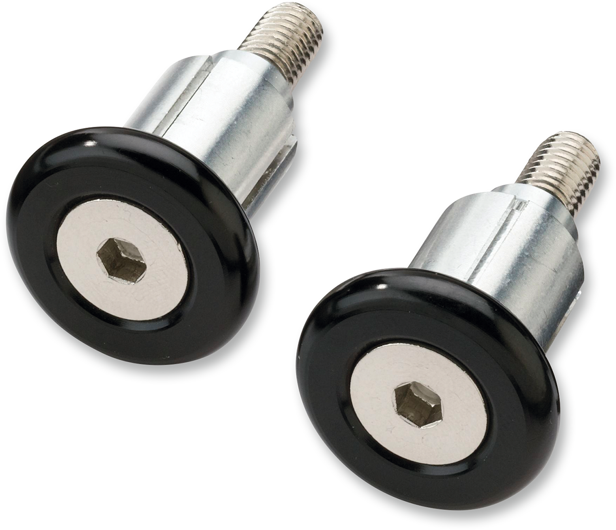 Moose Racing Handlebar End Caps Black 0634-0471