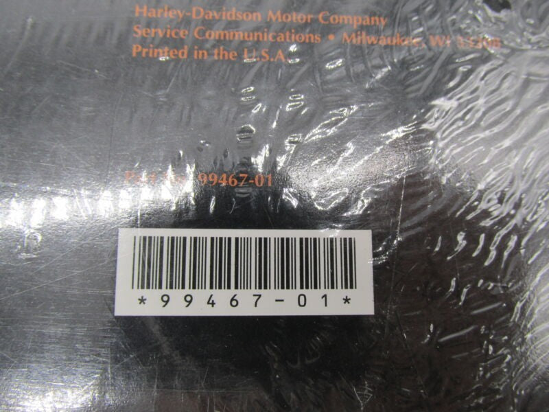 Harley Davidson Official Factory 2001 OEM Dyna Owners Manual 99467-01