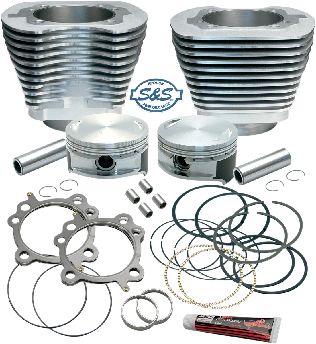 S & S Cycle 3 7/8in. Cylinder/Piston Kit for S&S 106in. Stroker 910-0199