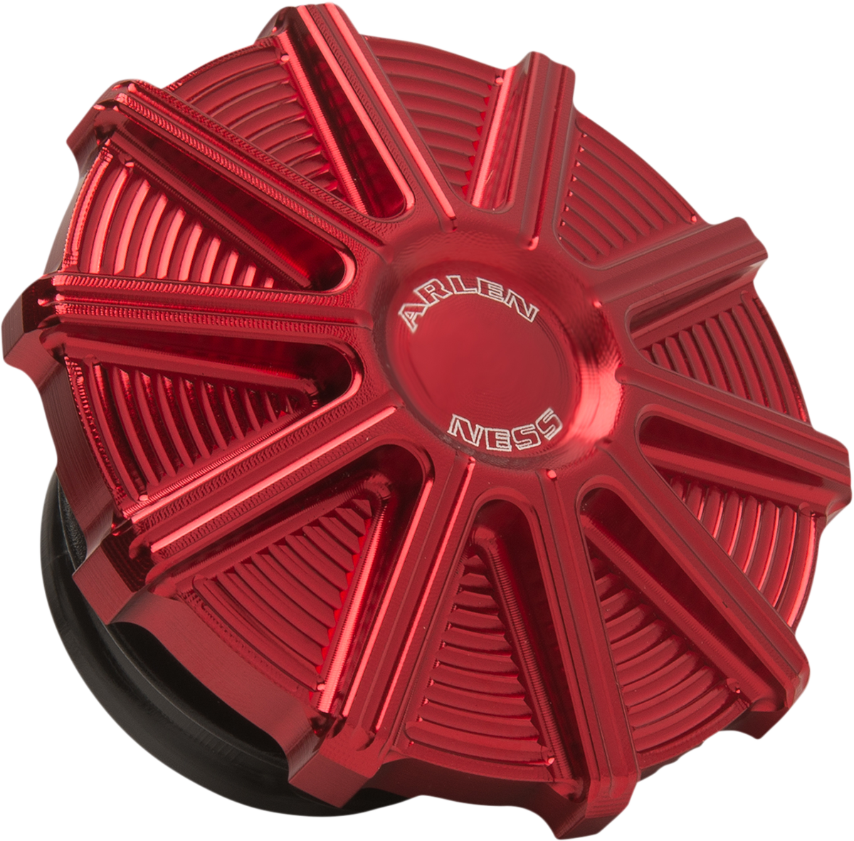 Arlen Ness Gas Cap Red 10 Gauge 0703-0853